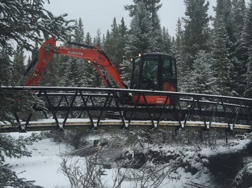 image3 A durable steel and timber bridge constructed at Etherington Creek in 2019, built to provide reliable access while blending with the natural surroundings.