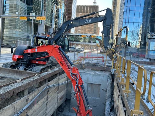 image3 Utility infrastructure work completed for ENMAX on 4th Avenue, supporting critical power services with safe, efficient, and reliable construction.